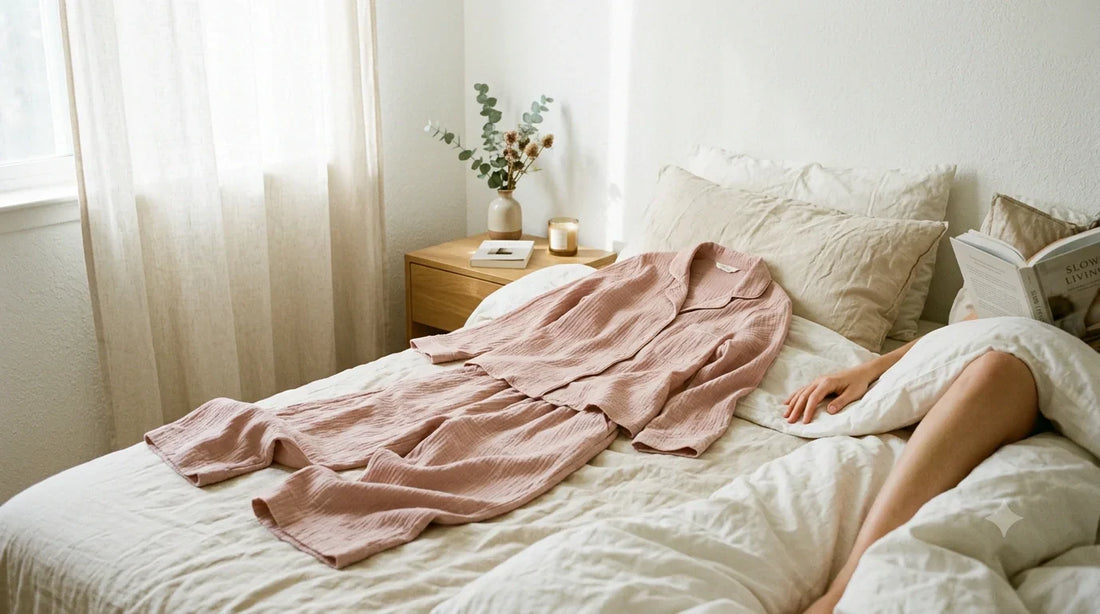 Pourquoi les vêtements en mousseline de coton sont parfaits pour dormir (et pas que pour les bébés)