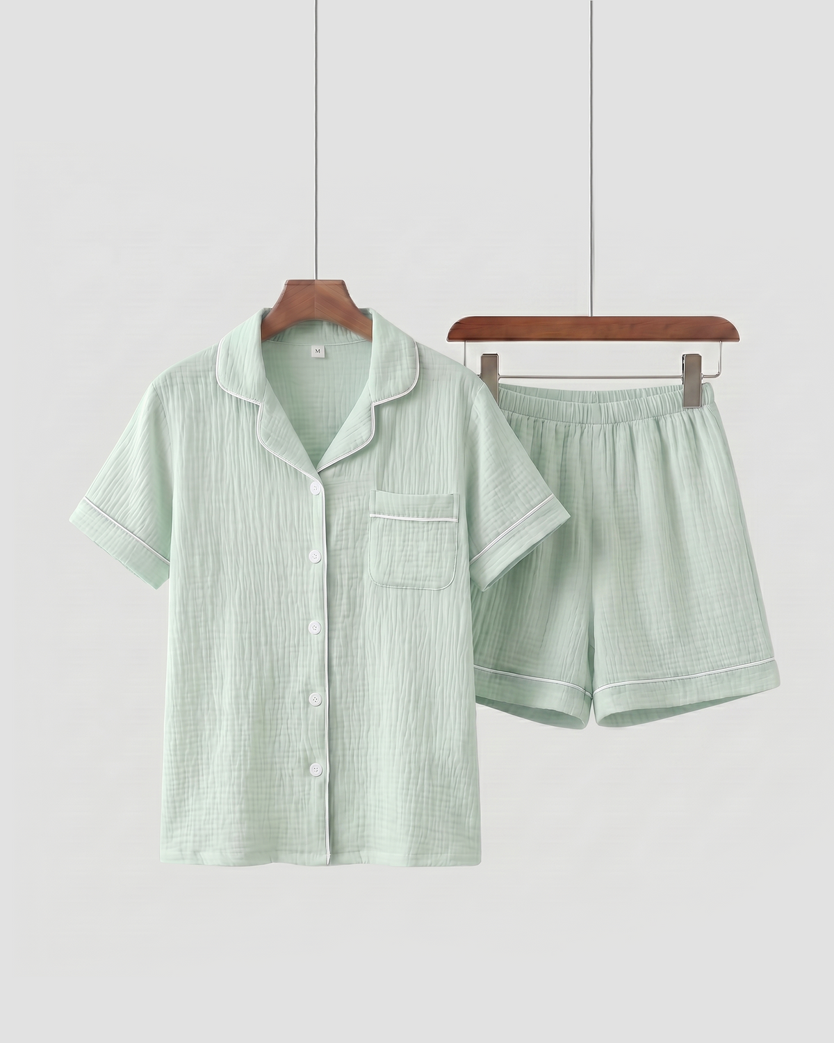 Pyjama en Mousseline de Coton Vaxau™ — Douceur Absolue