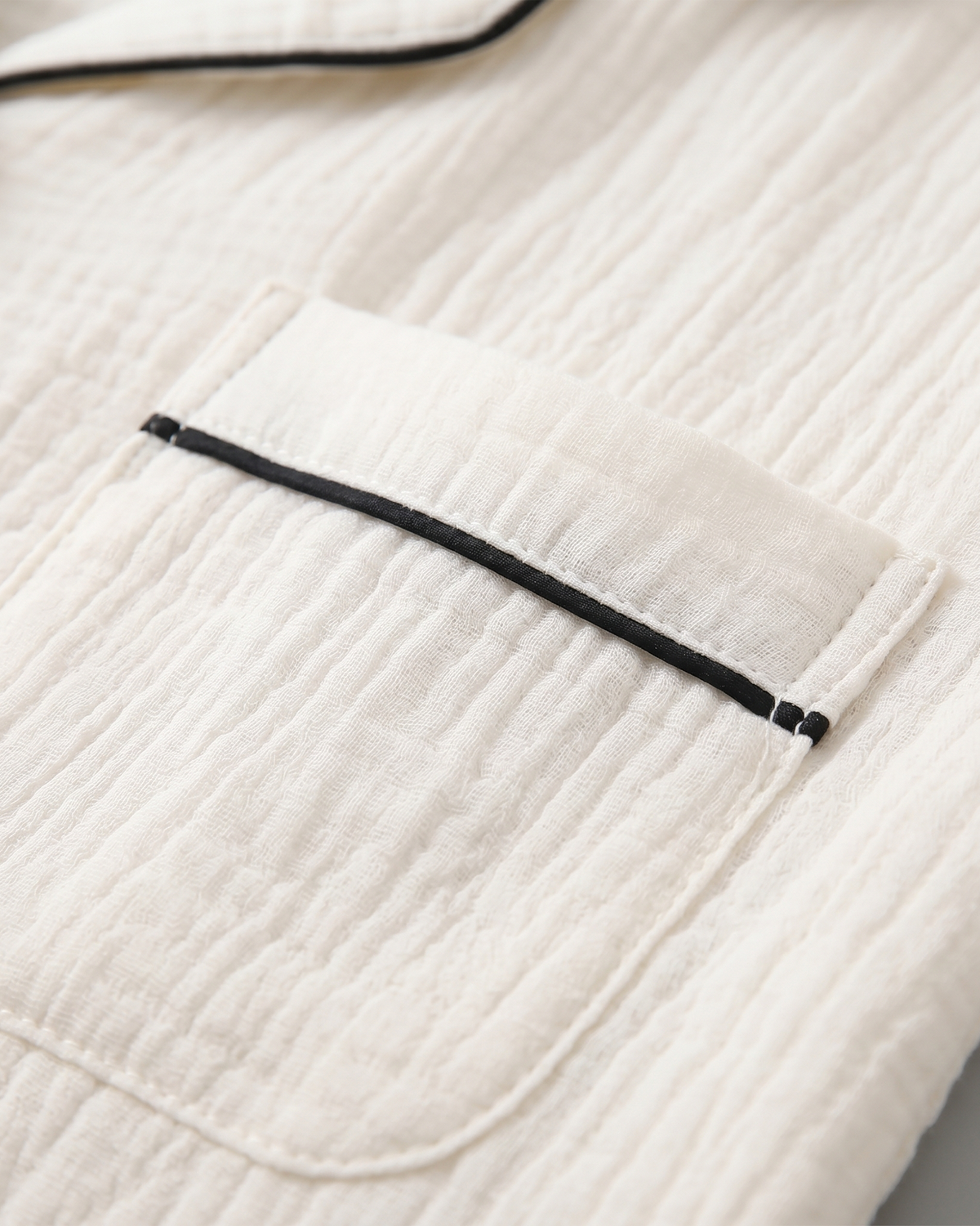 Pyjama en Mousseline de Coton Vaxau™ — Douceur Absolue