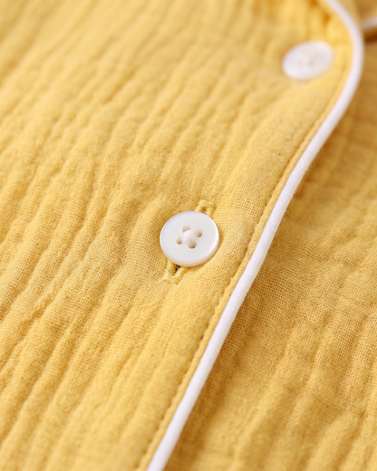 Pyjama en Mousseline de Coton Vaxau™ — Douceur Absolue