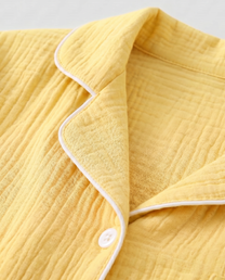 Pyjama en Mousseline de Coton Vaxau™ — Douceur Absolue