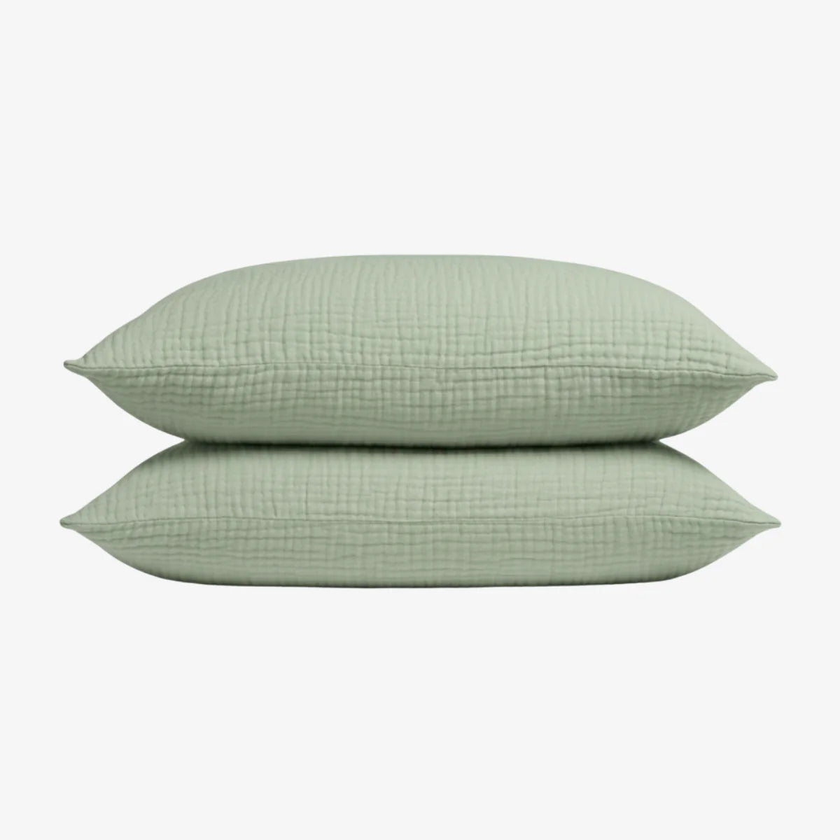Taies d'Oreiller en Mousseline de Coton Vaxau™ — Lot de 2