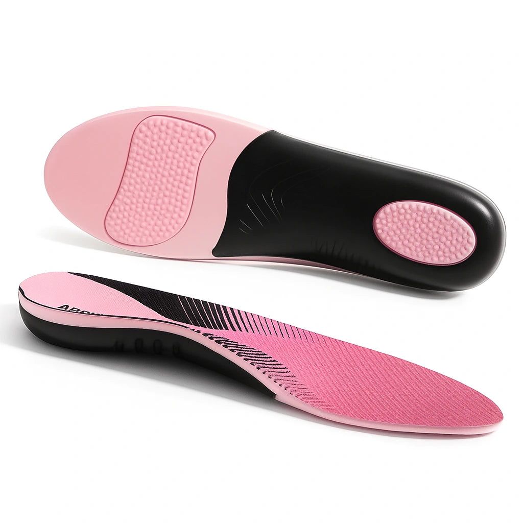 Arch Support Insoles Pink
